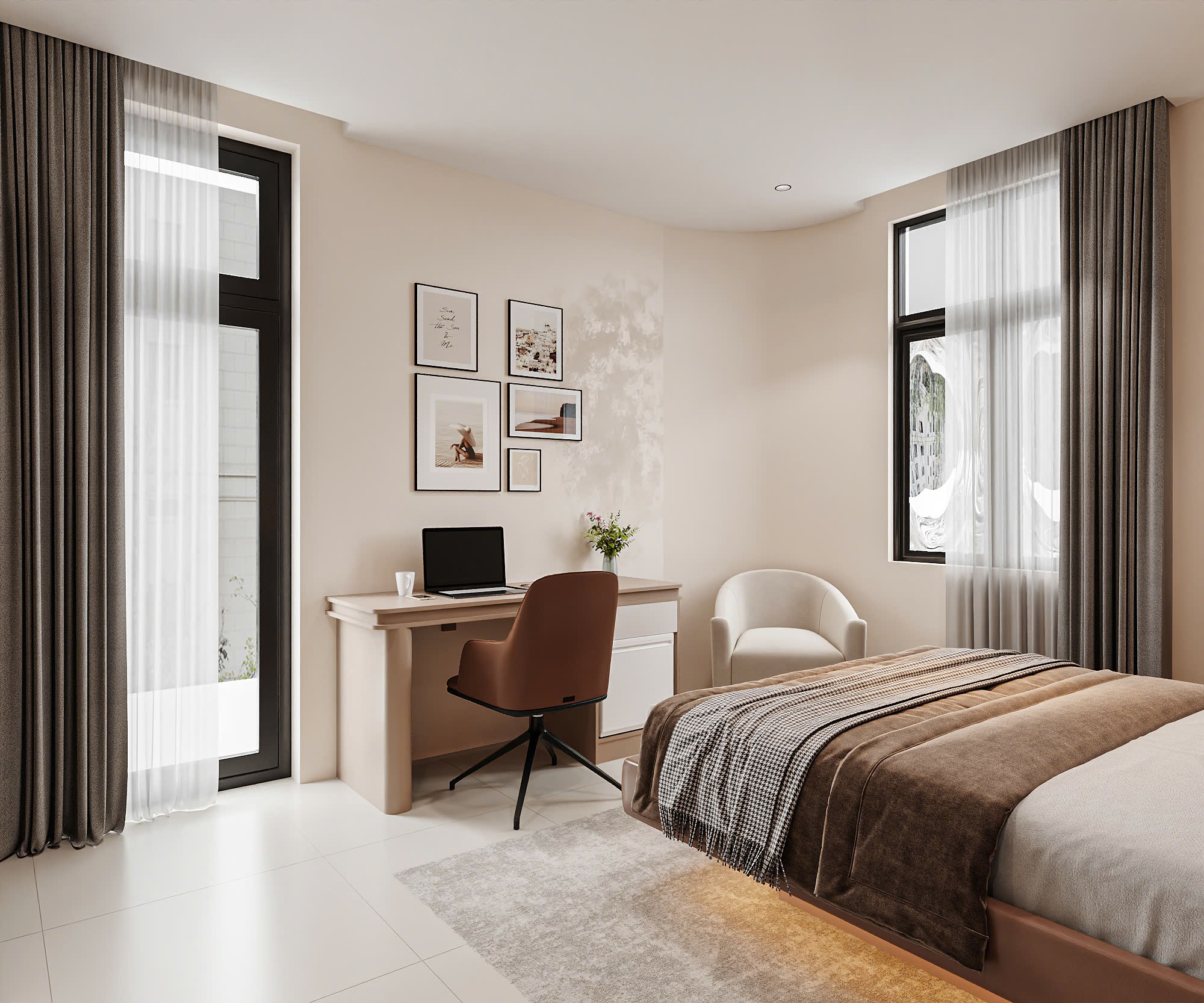 Không gian Family Suite phù hợp gia đình nhỏ.
