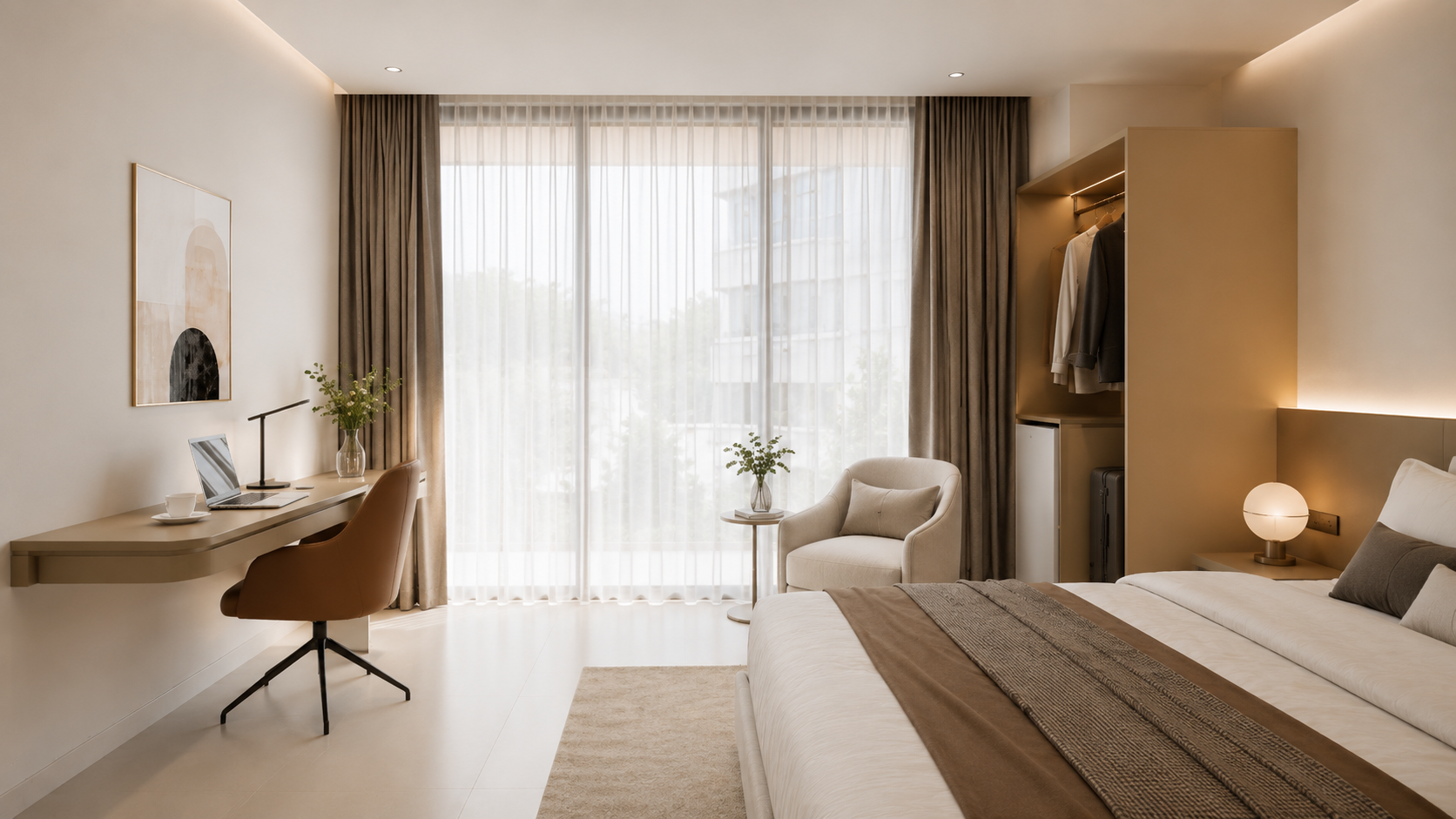 Chi tiết nội thất VIP Suite.